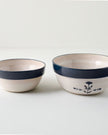 Lila Floral Mixing Bowl Set of Two