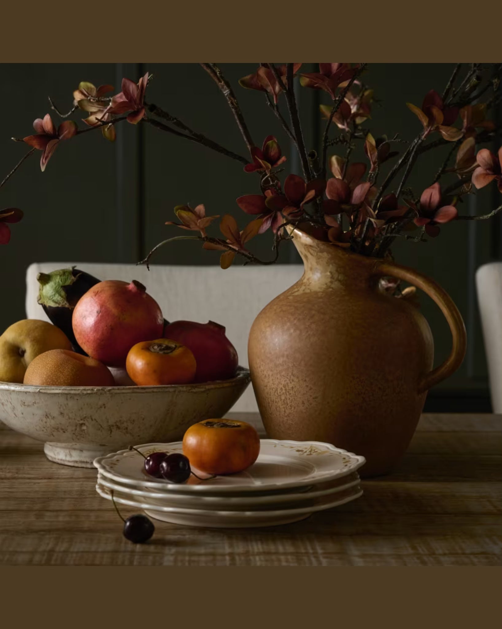 Reactive Glaze Pitcher Vase