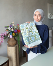 Blue Jasmine Tablecloth (6-8 pax | 8-10 pax)
