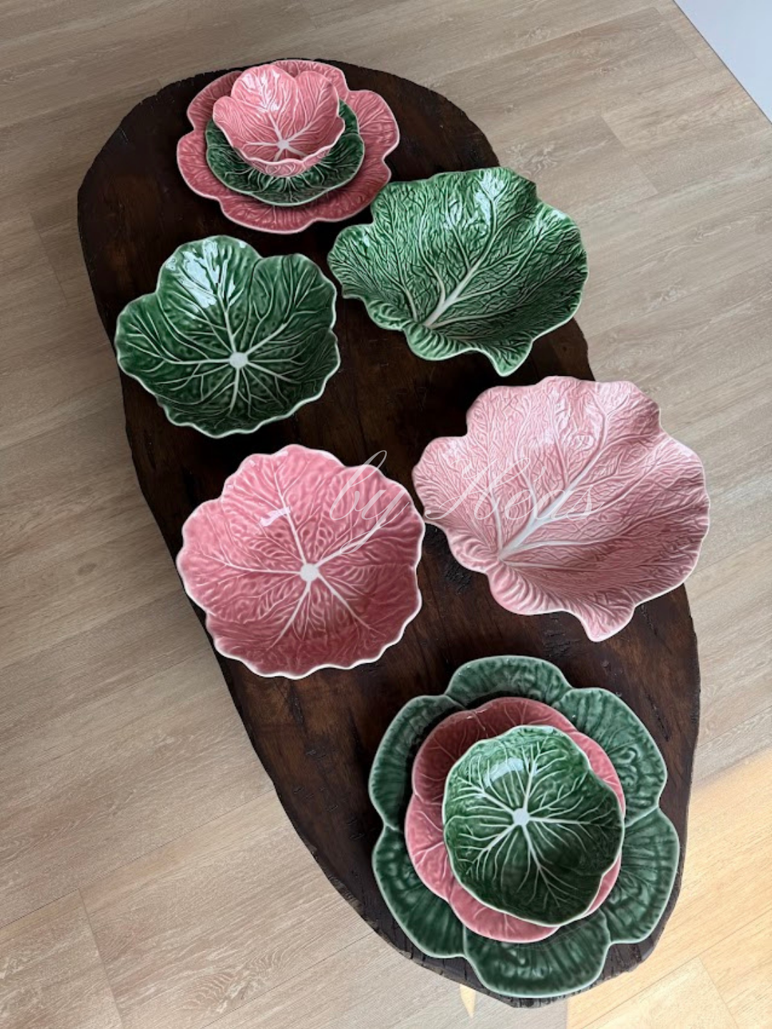 Pink Muse Cabbage 4 Pax Set (12 Pieces) - Mixed Colours
