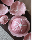 Pink Cabbage Concave Leaf 26cm