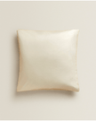 Sateen Pillowcase with Gold Line Set of 2