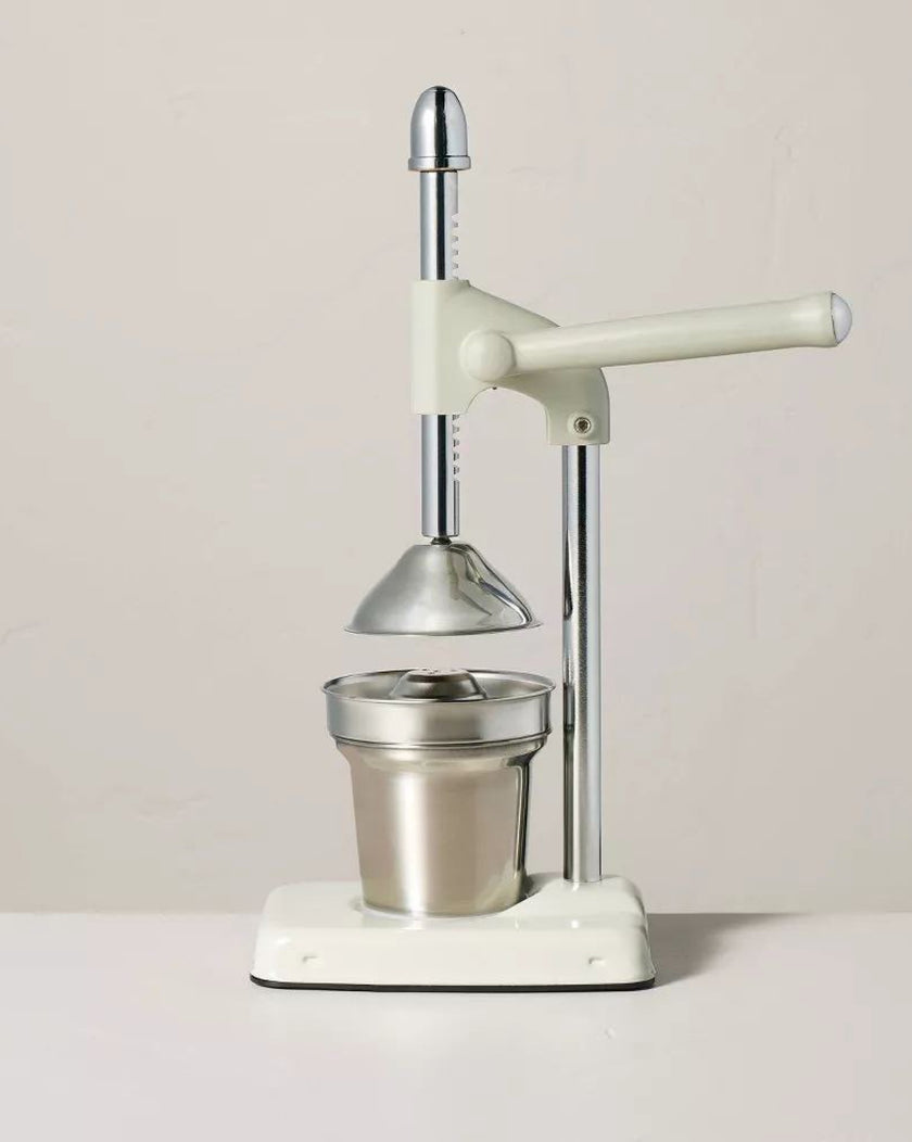 Manual Hand Press Juicer Light Green