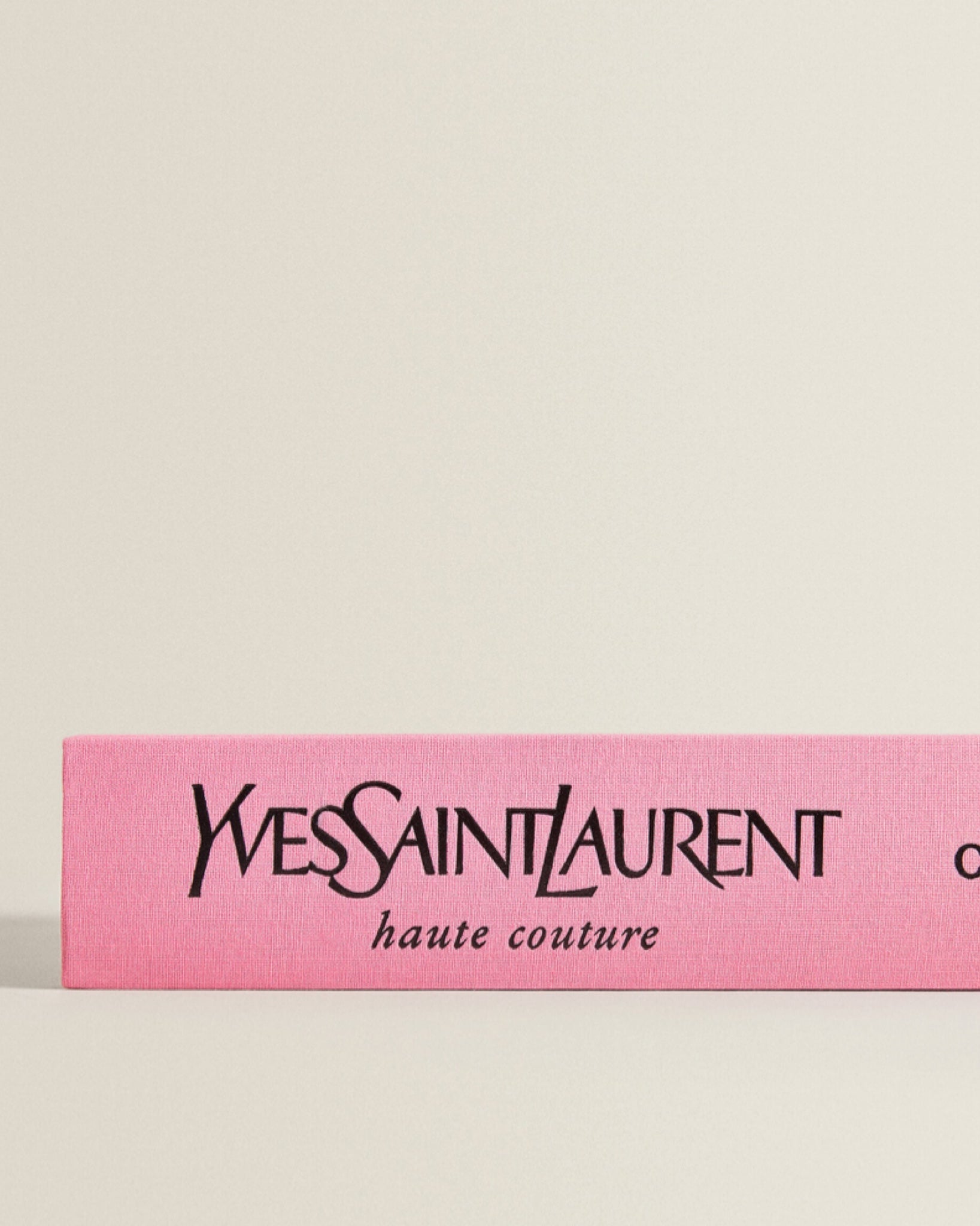 YVES Saint Laurent Catwalk Book
