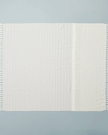Light Color Block Gauze Throw Blanket
