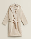Cotton Bathrobe (Cream - M)