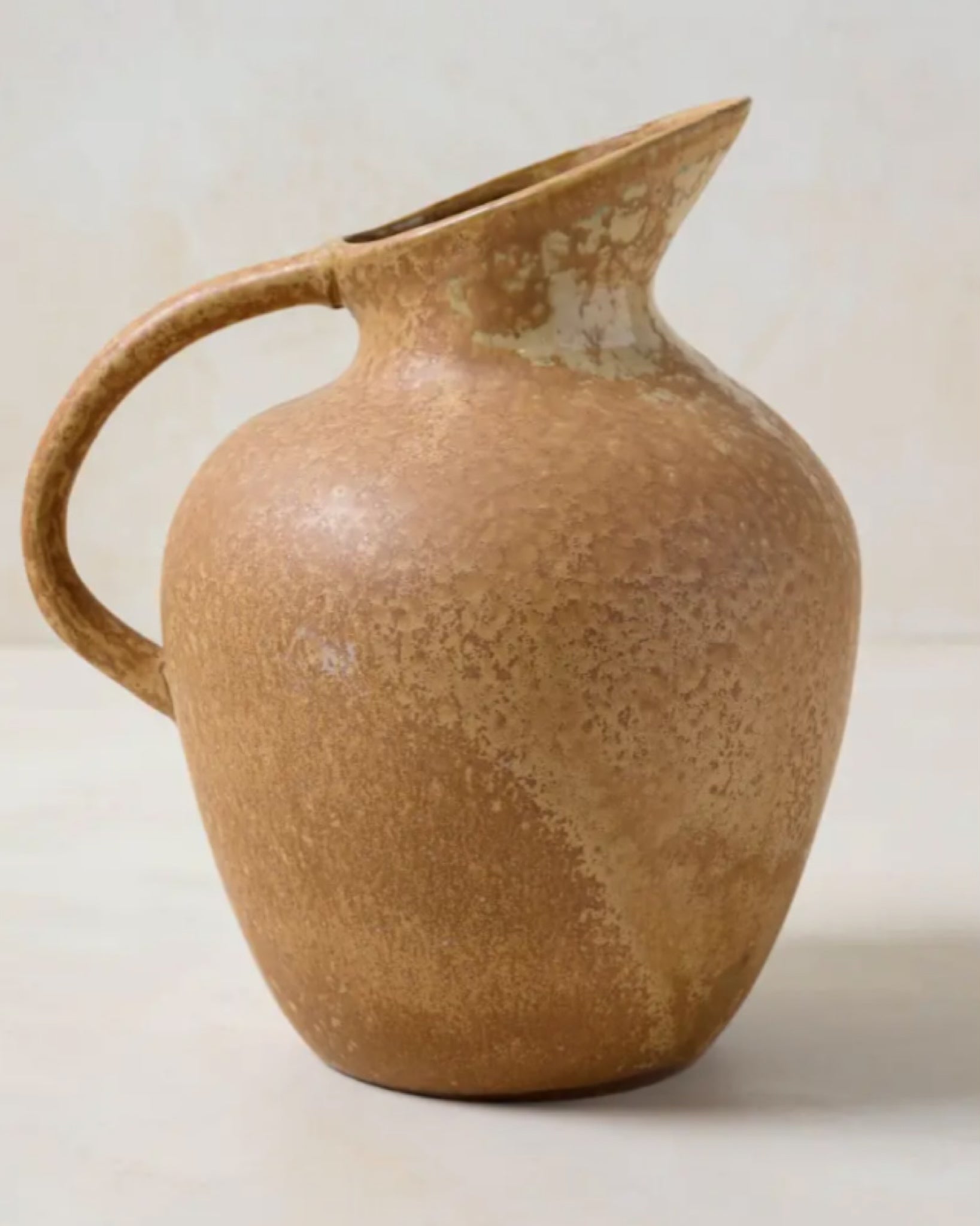 Reactive Glaze Pitcher Vase