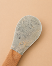 Green Marble and Wood Spoon Rest