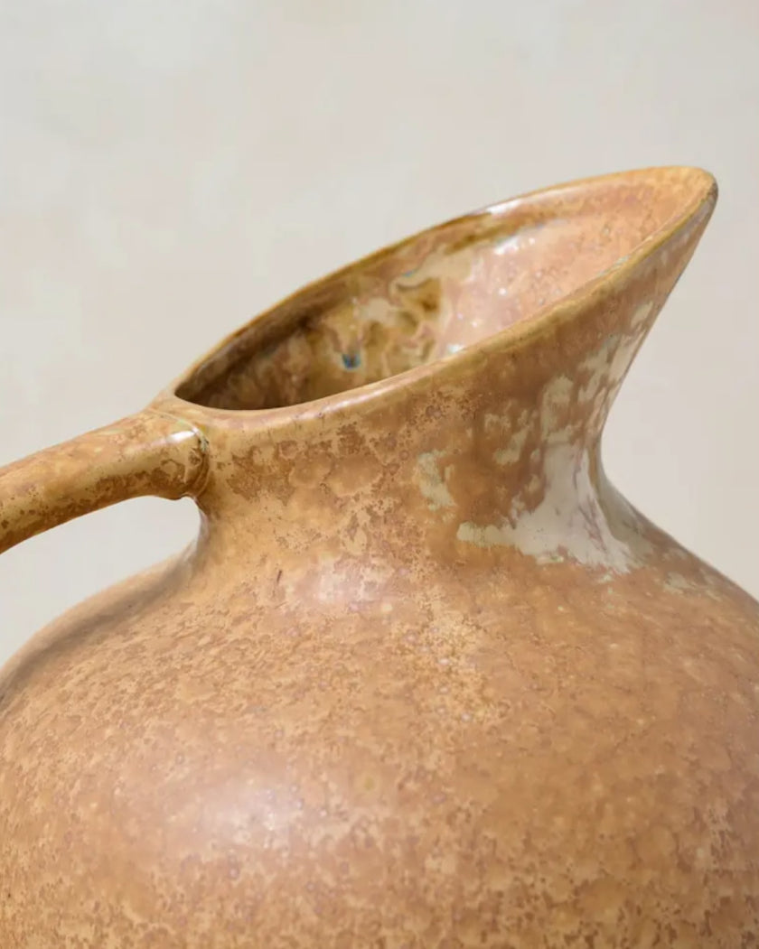 Reactive Glaze Pitcher Vase