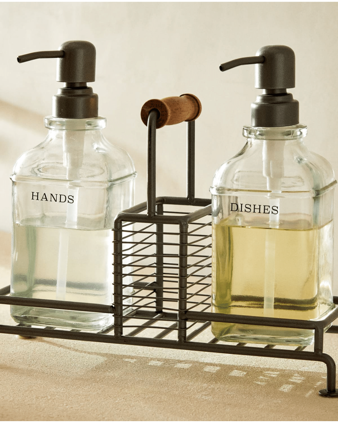 Double Dispenser with Stand