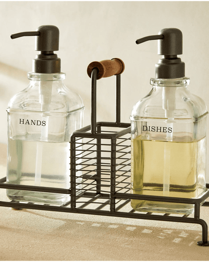 Double Dispenser with Stand