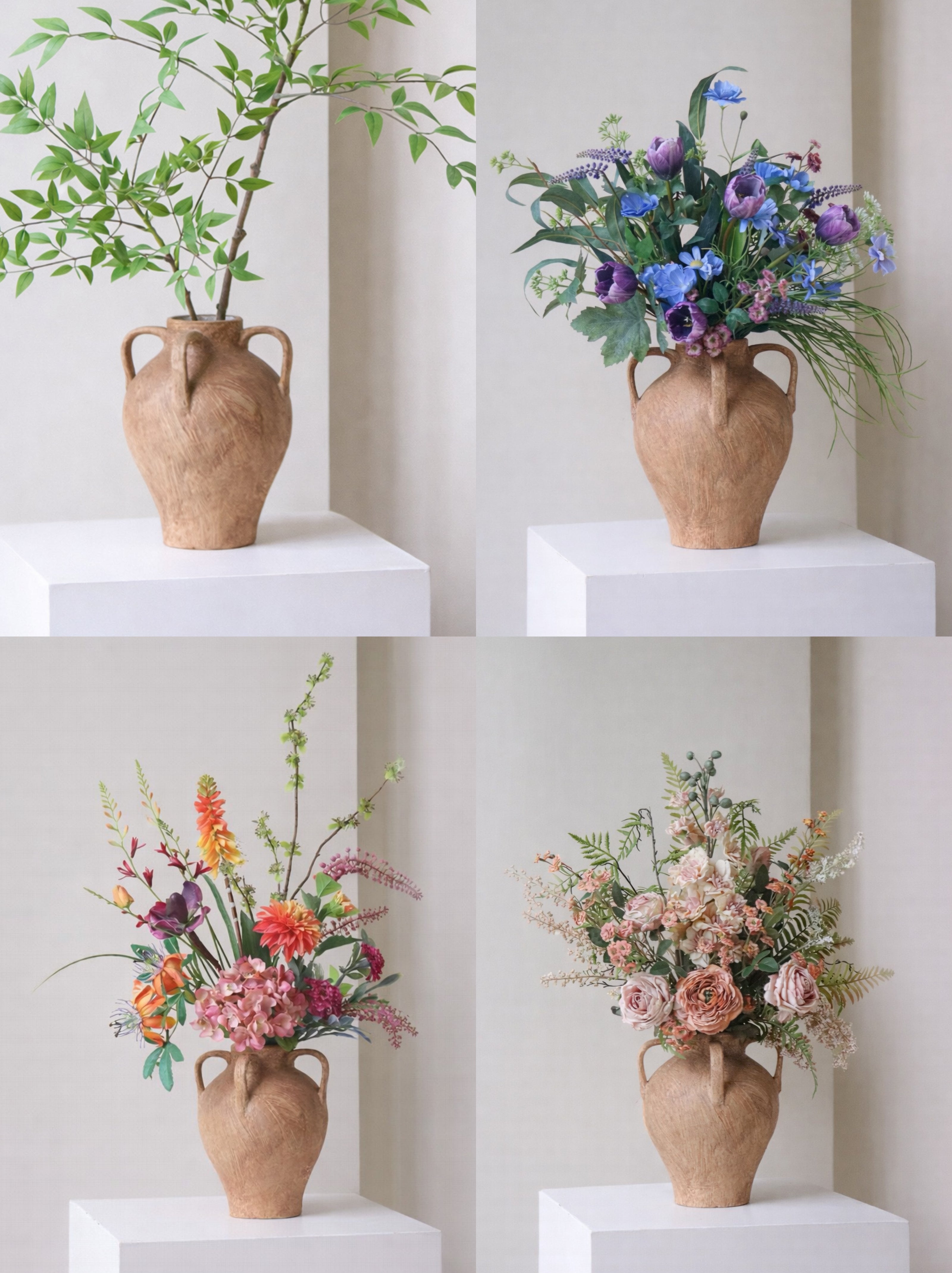 Everlasting Vase & Floral Arrangement Sets