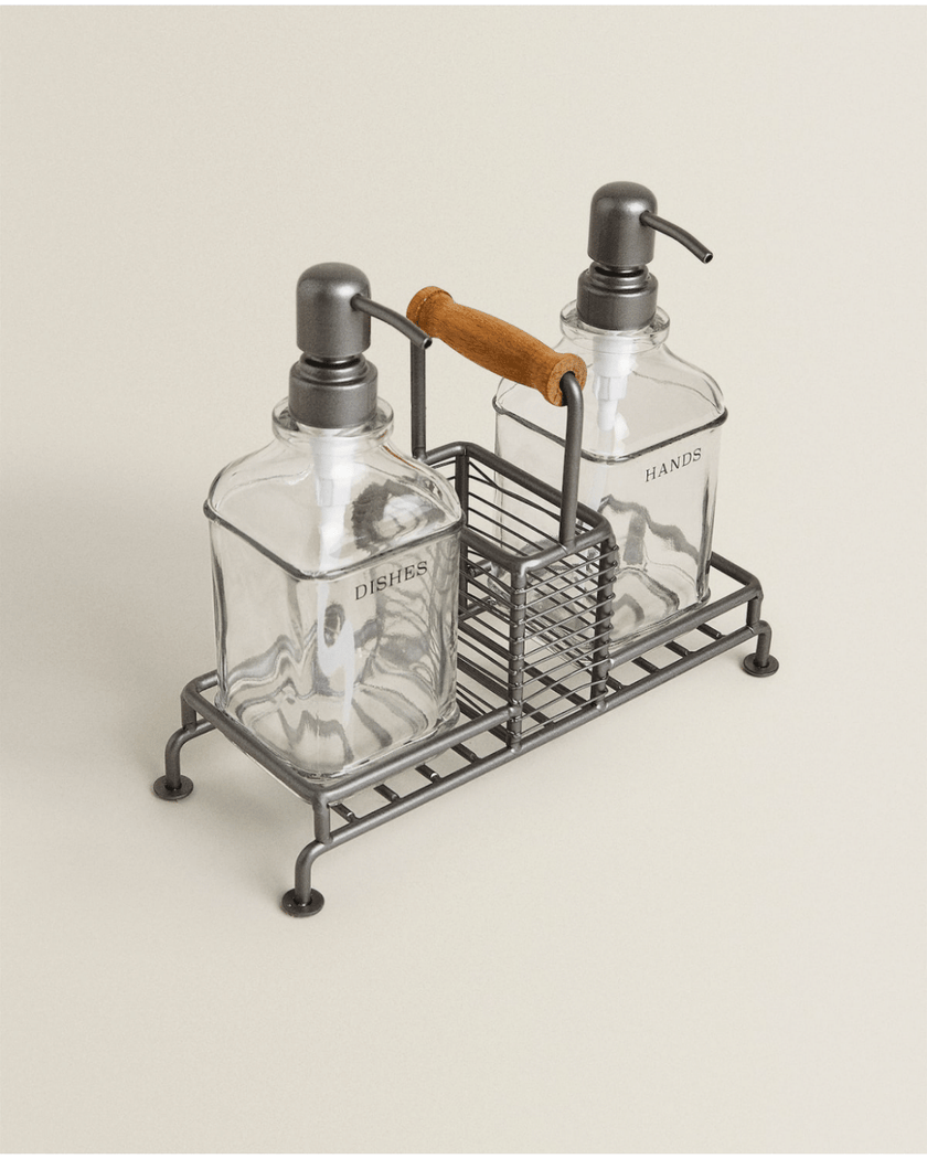 Double Dispenser with Stand