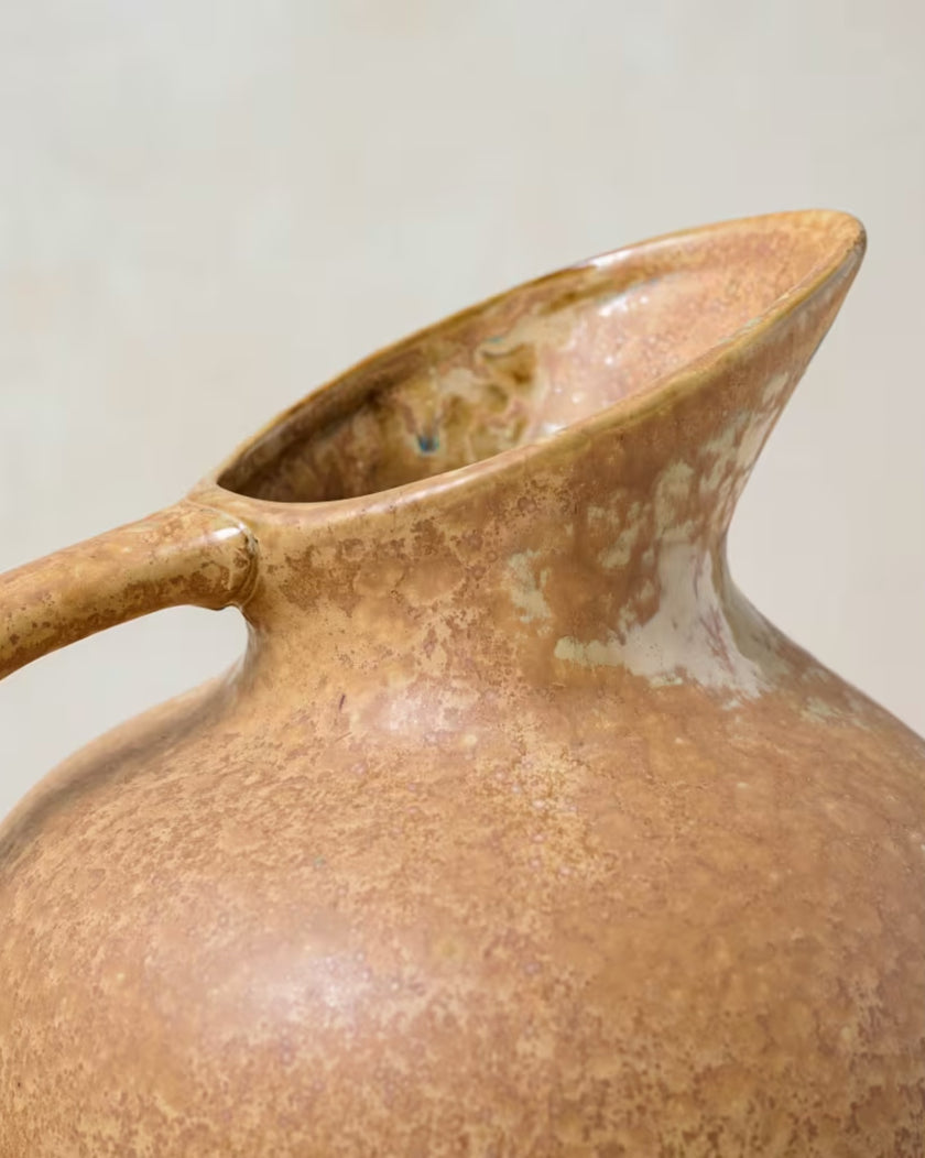 Reactive Glaze Pitcher Vase