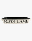 Black Toast Enamel Roasting Dish with Handles 40cm