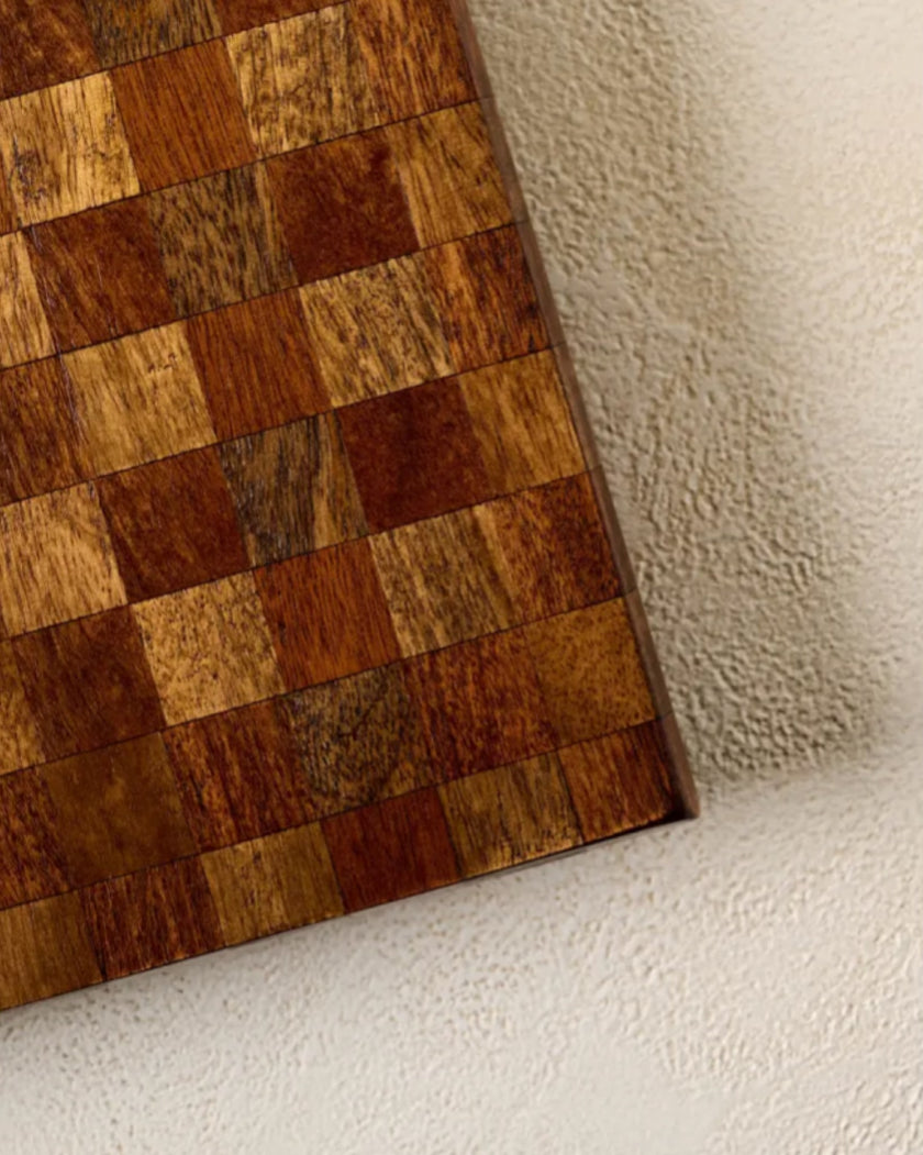 Checkered Wood Riser