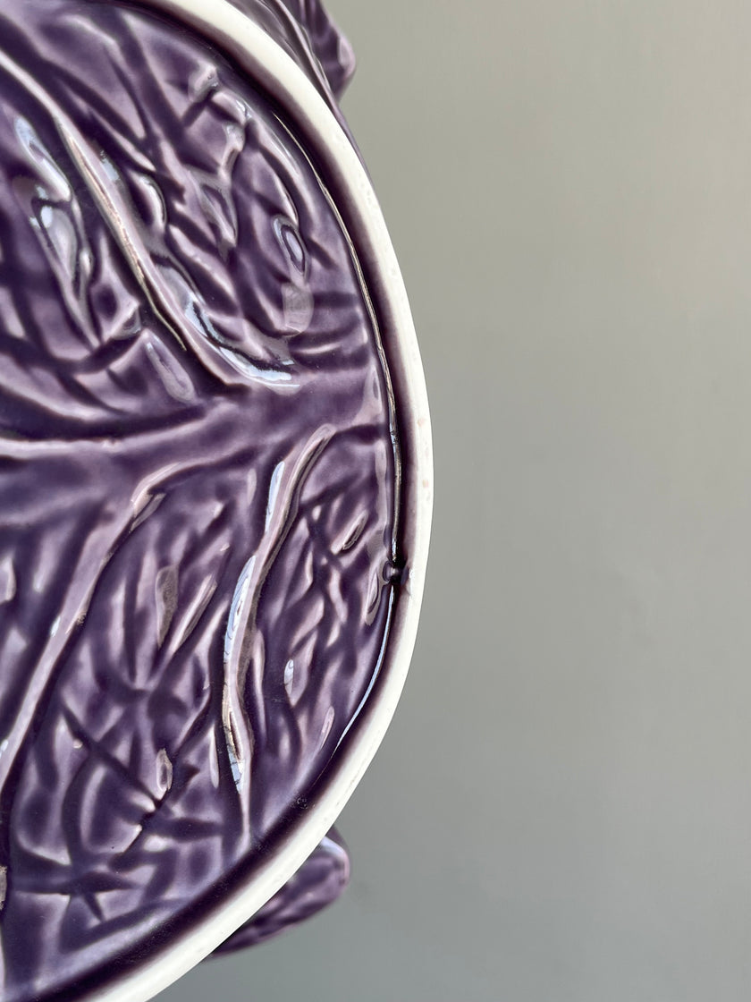 [Imperfect] Violet Cabbage Concave Leaf