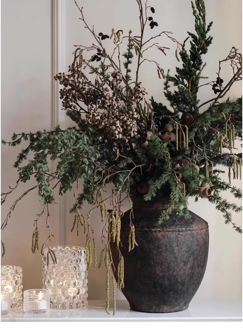Antique Finish Large Vase