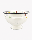 Polka Dot Enamel Colander