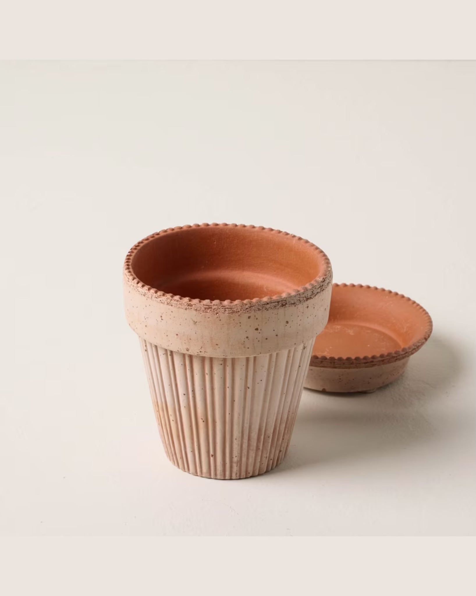 Terracotta Dotted Bergs Pot