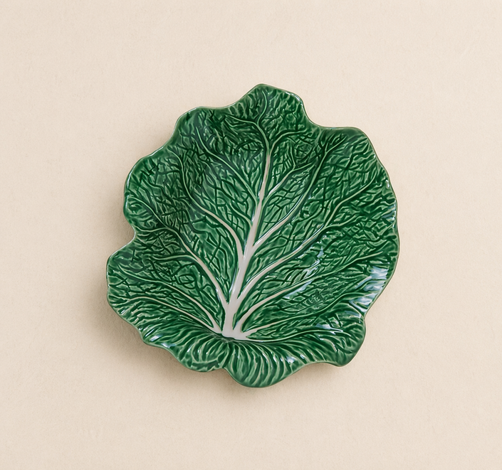 Green Cabbage Concave Leaf 26cm