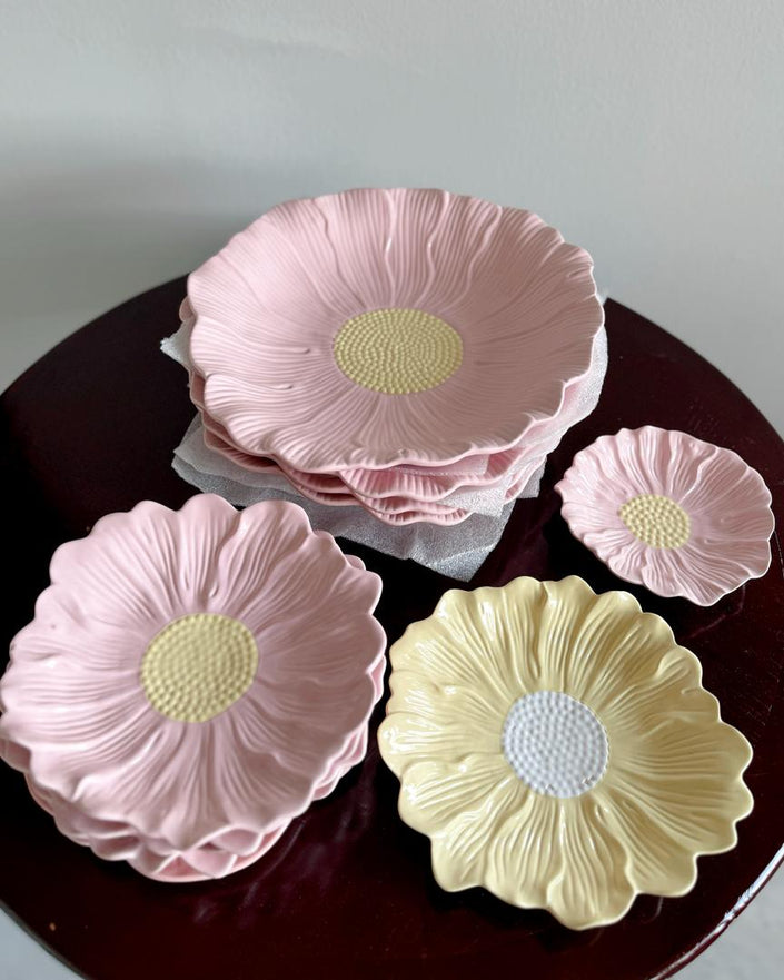 Pastel Plate Petals Dinnerware Collection
