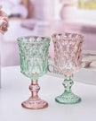 Luxury Coloured Goblet Tall Glasses - 902 Series