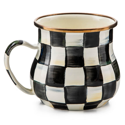 Courtly Check Enamel Mug 400ml