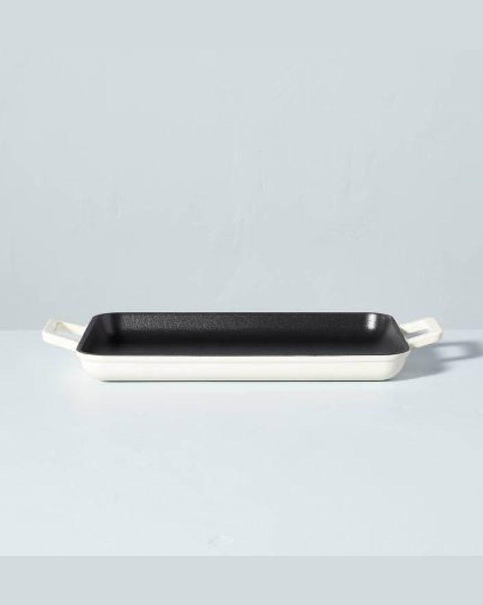 Enameled Cast Iron Griddle Sour Cream
