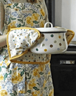 Small Polka Dot Double Oven Glove