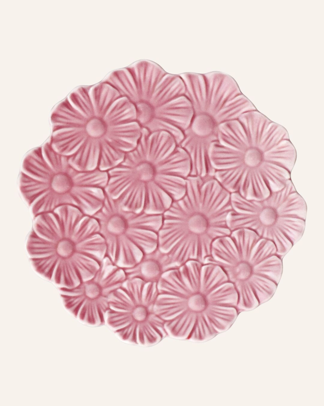 Cake stand with flowers 20cm