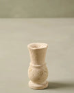 Distressed Travertine Bud Vase