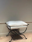 French Vintage Élodie Stool Ottoman