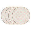 Rosy Check Chargers, Set Of 4