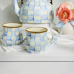 Sky Check Enamel Mug 400ml