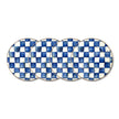 Royal Check Dinner & Salad Plate