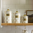 Mocha Enamel Canister (Medium)