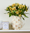 Mocha Check Pitcher