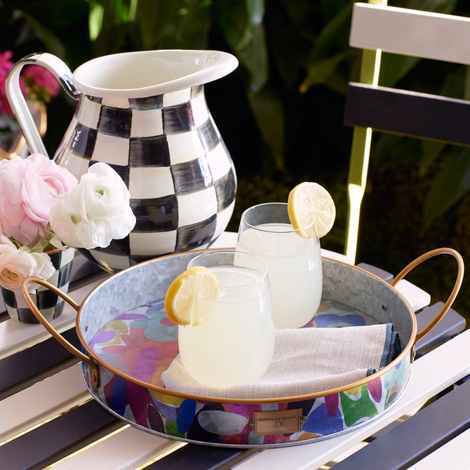 Courtly Check Pitcher