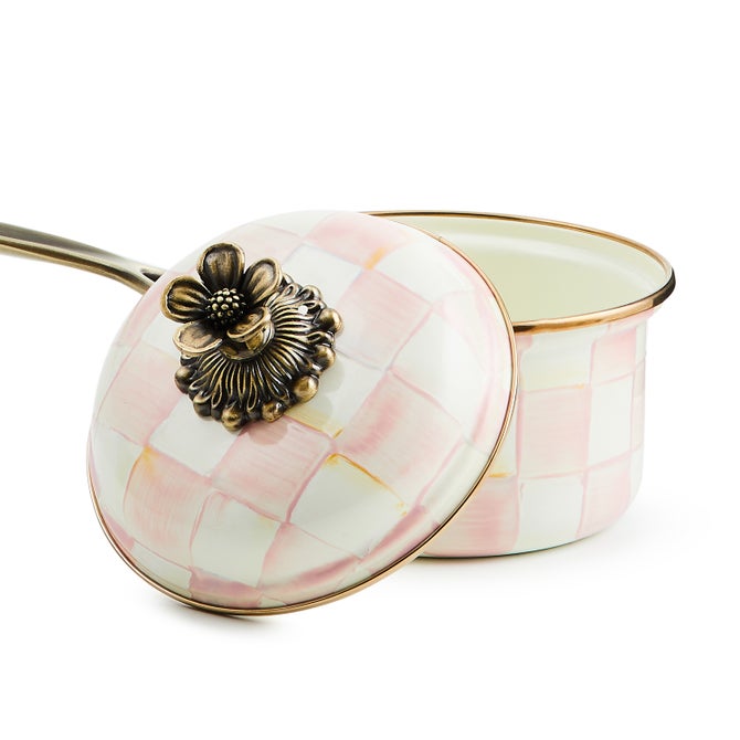 Rosy Check Saucepan