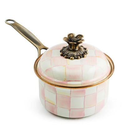 Rosy Check Saucepan