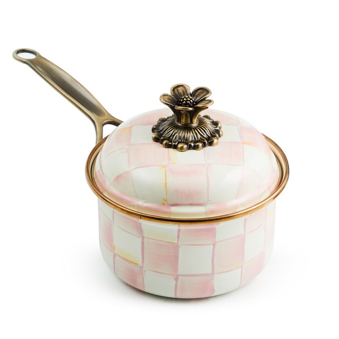 Rosy Check Saucepan