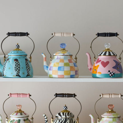 Confetti Check 2 Quart Tea Kettle