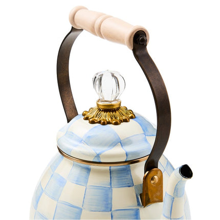 Sky Check Tea Kettle