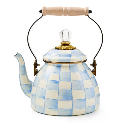 Sky Check Tea Kettle