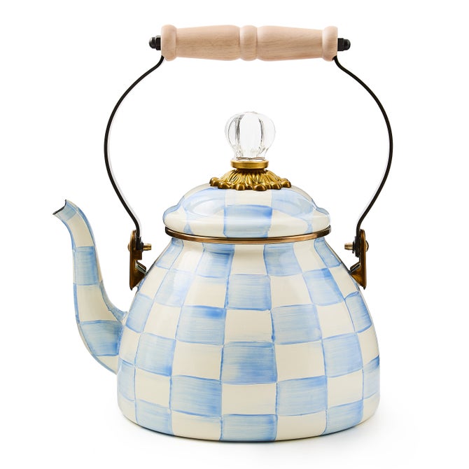 Sky Check Tea Kettle
