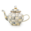 Sterling Check 4 Cup Teapot