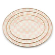 Rosy Check Small Oval Platter