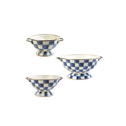 Royal Check Everything Bowl & Colanders Set of 3