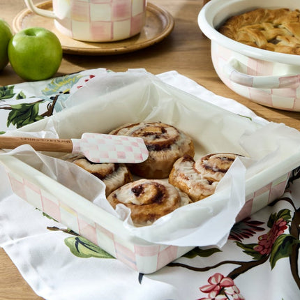 Rosy Check Square Baking Pan 20.3 cm